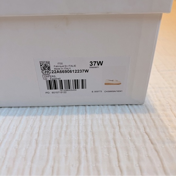 Chloe Jamie Tassel Platform Loafers in Ivory, Size 37 - Picture 13 of 15